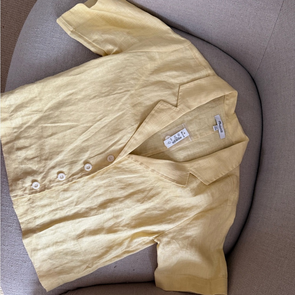 Madewell - Linen Blouse NWT
